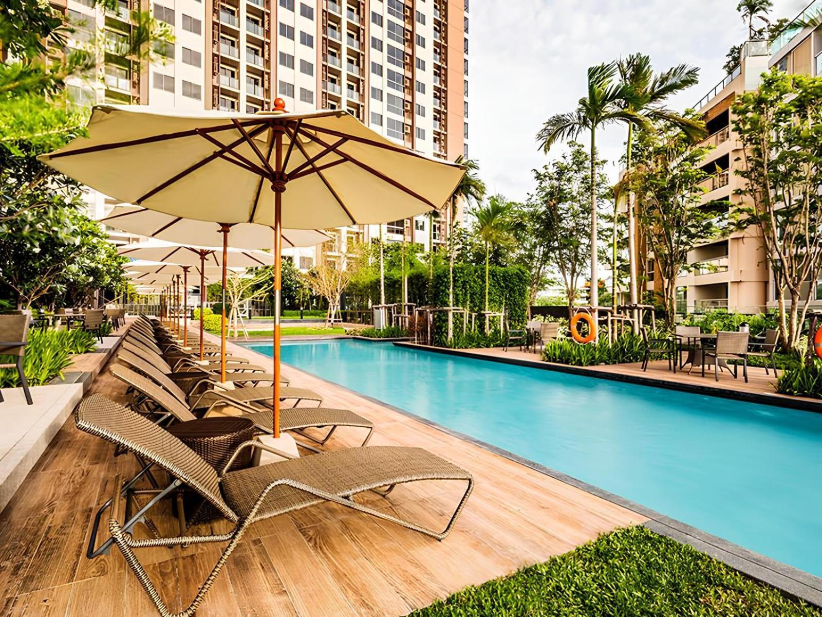 Sea View -High Floor 2 Bed Room Excellent Location Pattaya Exteriör bild