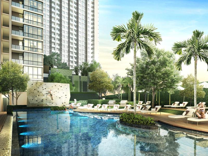 Sea View -High Floor 2 Bed Room Excellent Location Pattaya Exteriör bild